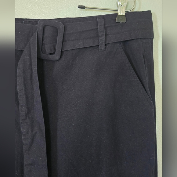 Who What Wear Black Wide Leg Trousers Size 16 - Picture 4 of 6